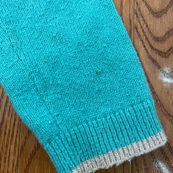 Mini Boden Green Bird Cardigan Sweater Size 9/10 - Picture 6 of 6